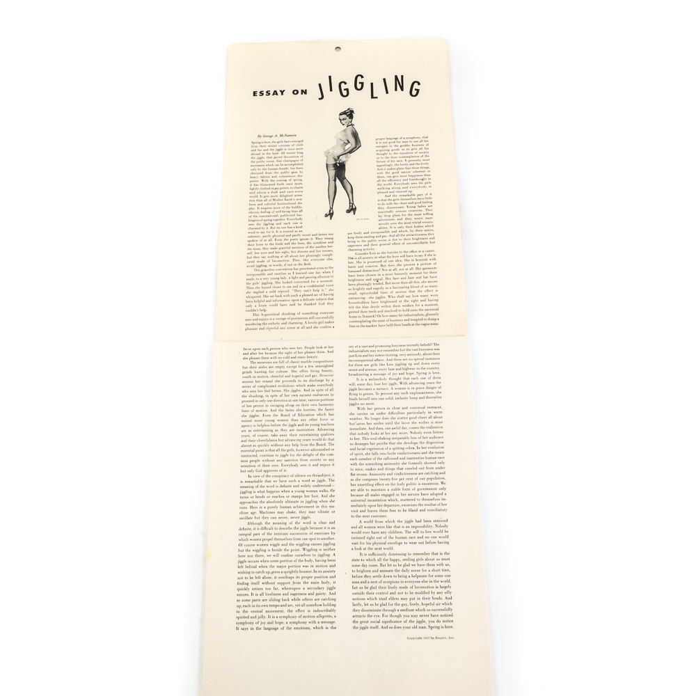 1948 Esquire & 1949 Varga Calendars