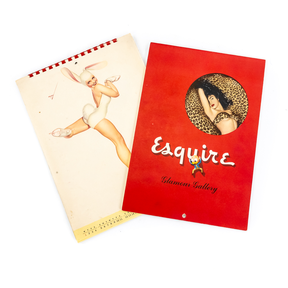 1947 George Petty & 1948 Esquire Glamour Calendar