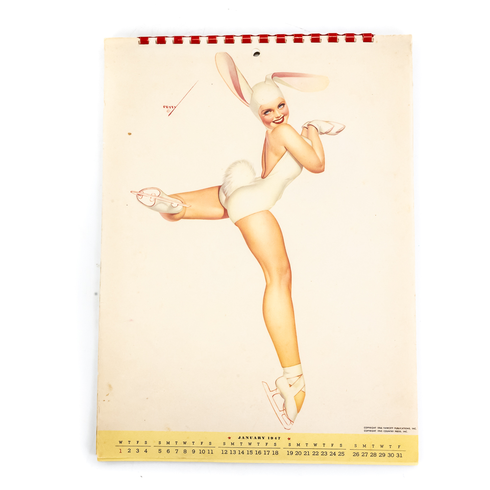 1947 George Petty & 1948 Esquire Glamour Calendar