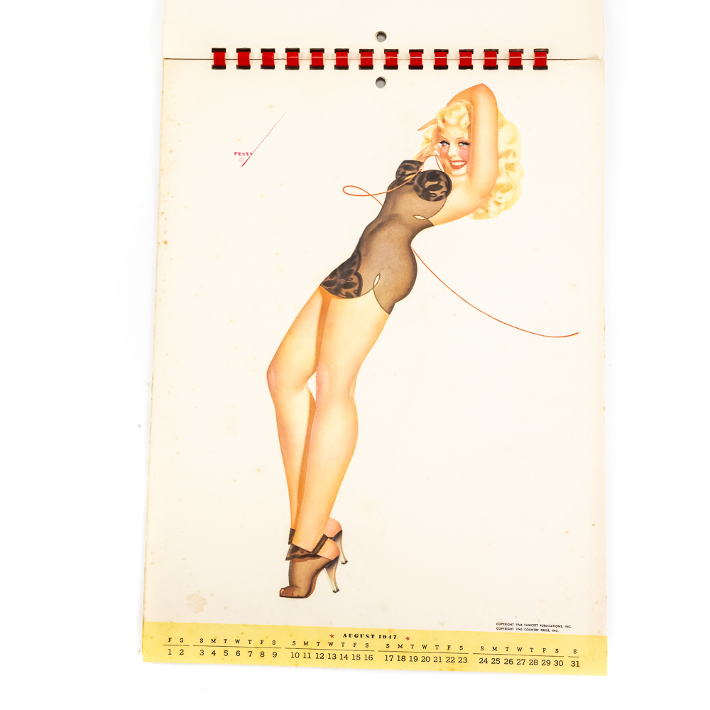 1947 George Petty & 1948 Esquire Glamour Calendar