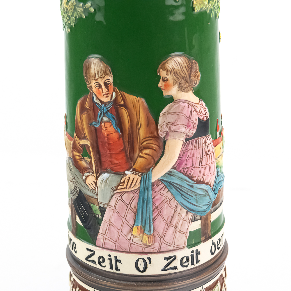 Matthias Girmscheid Pottery Relief Stein