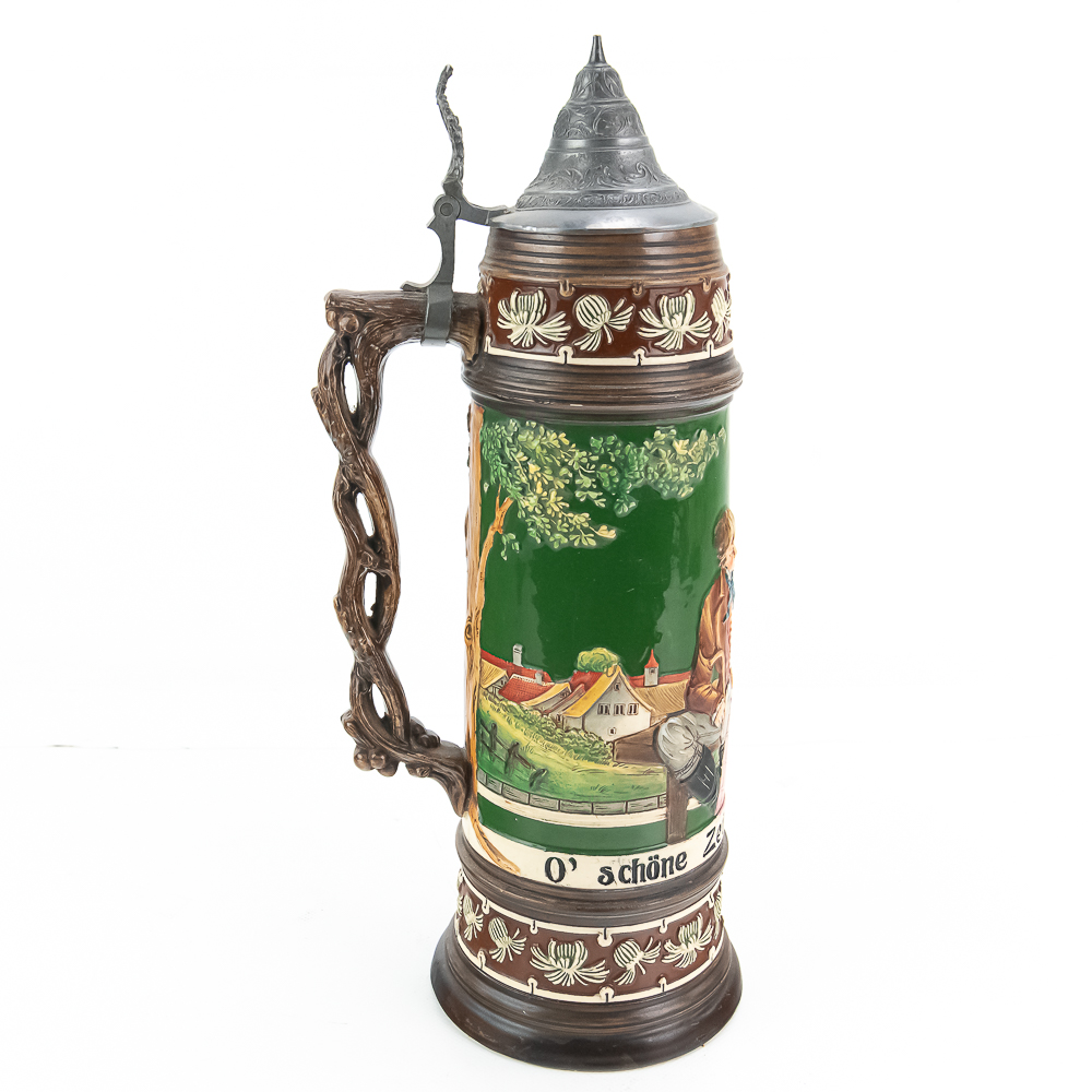 Matthias Girmscheid Pottery Relief Stein