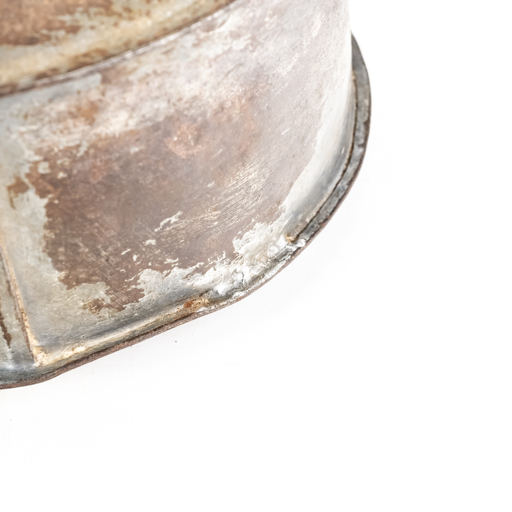 Antique Drum-Style Metal Canteen