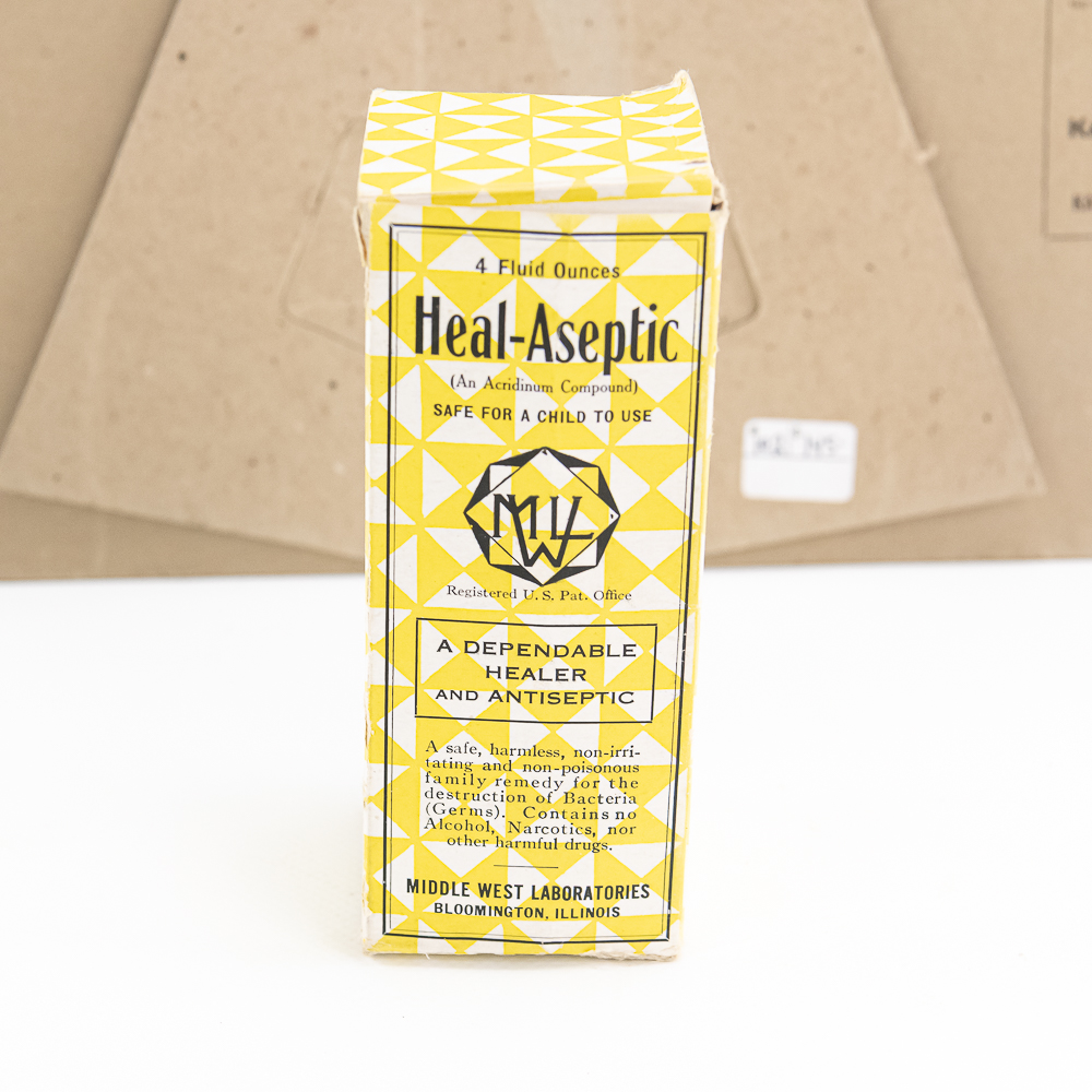Vintage Heal-Aseptic Kalasign Store Display Sign