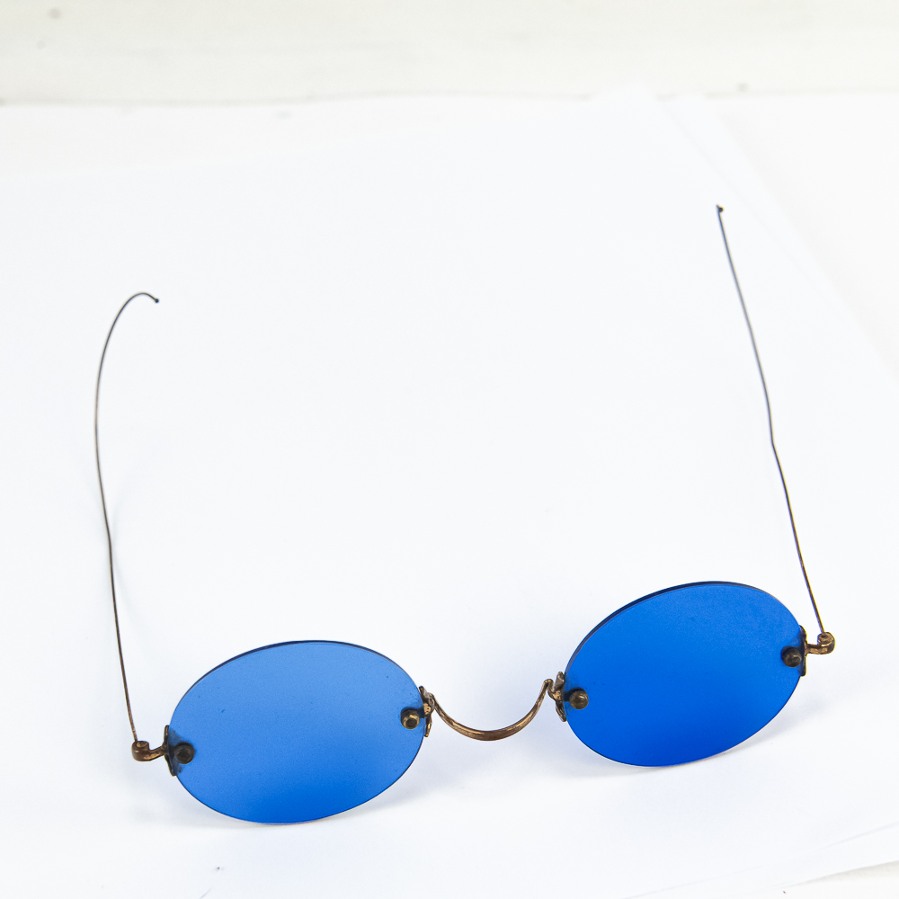 19th C Gambler "Luminous Reader" Cheating Glasses