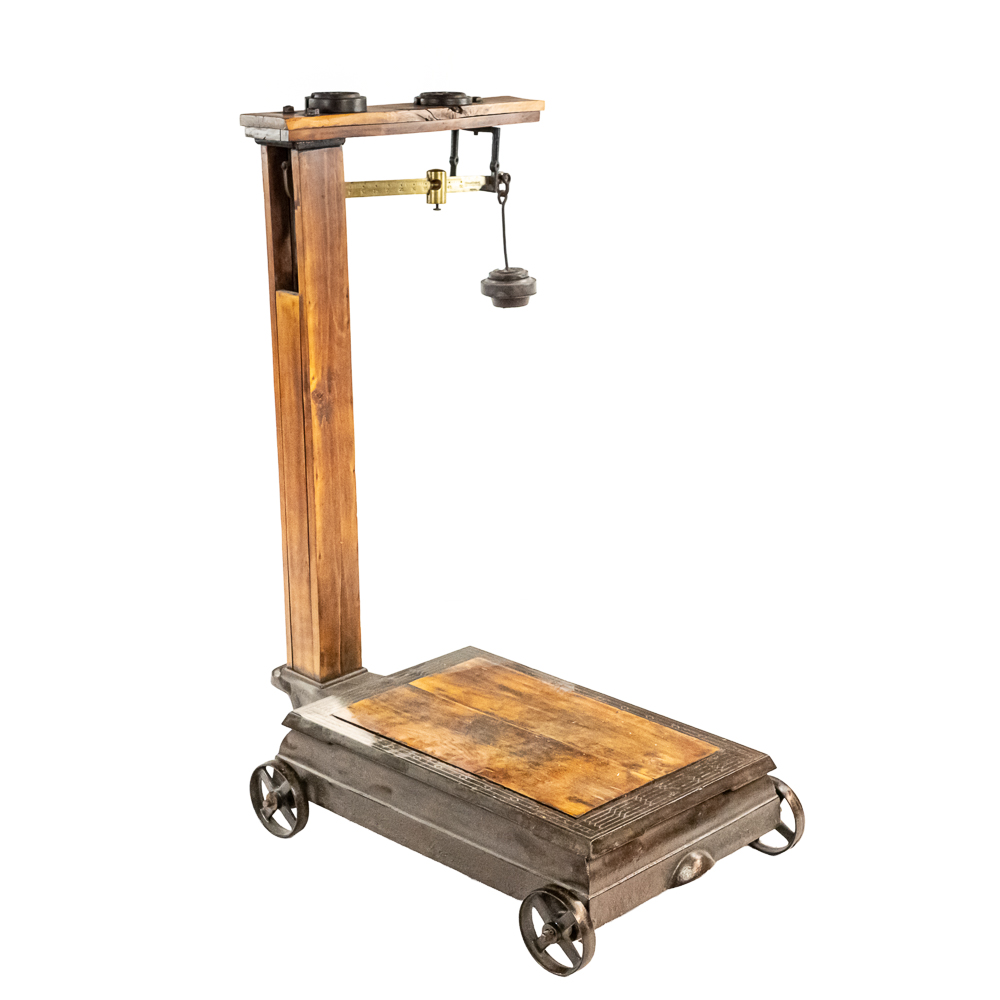 Antique Chicago Scale Co. Rolling Scale