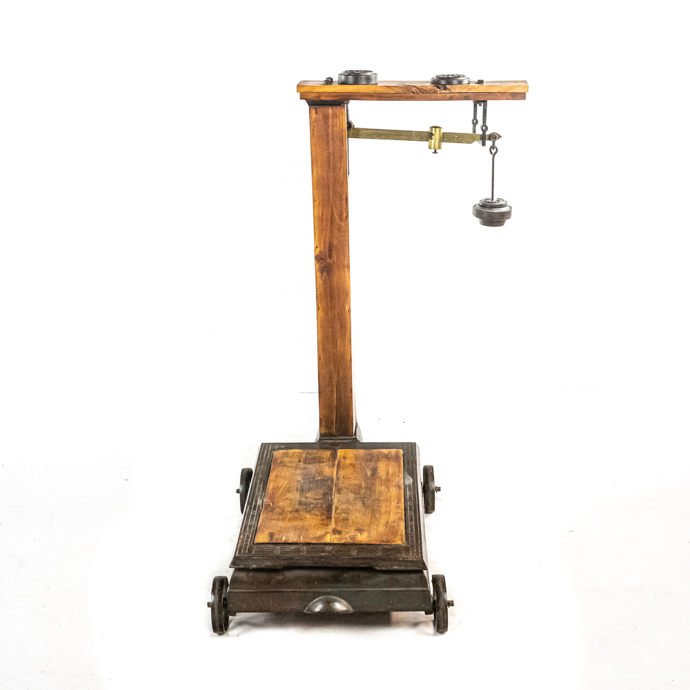 Antique Chicago Scale Co. Rolling Scale