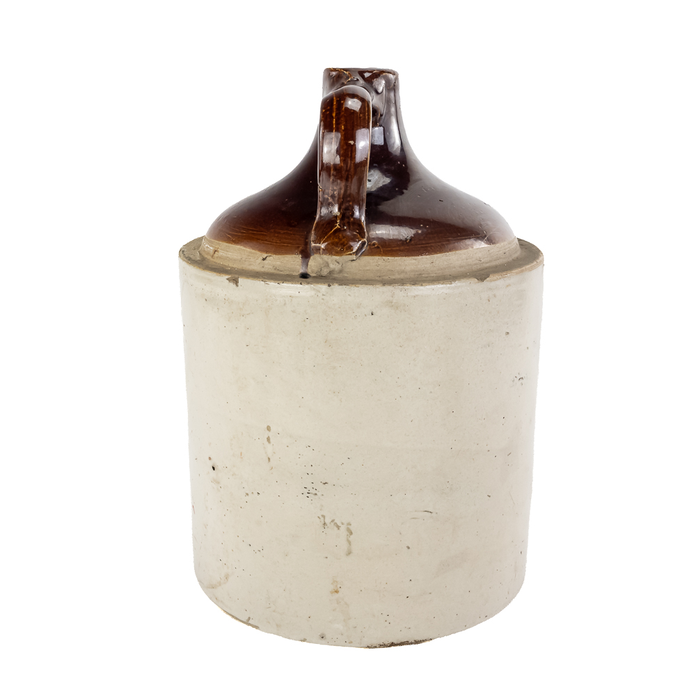 (2) Antique 1/2 & 2-Gallon Stoneware Jugs