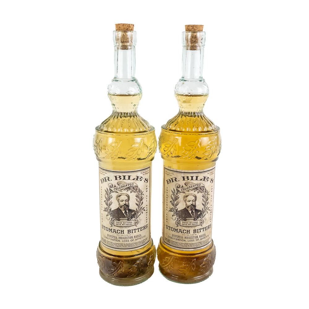 (4) Dr. Biles' Stomach Bitters Medicinal Tonic