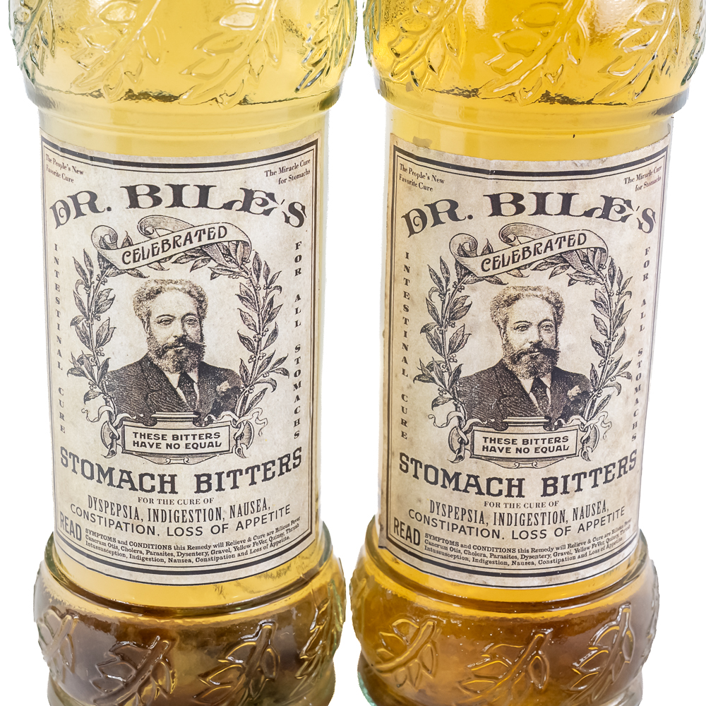 (4) Dr. Biles' Stomach Bitters Medicinal Tonic