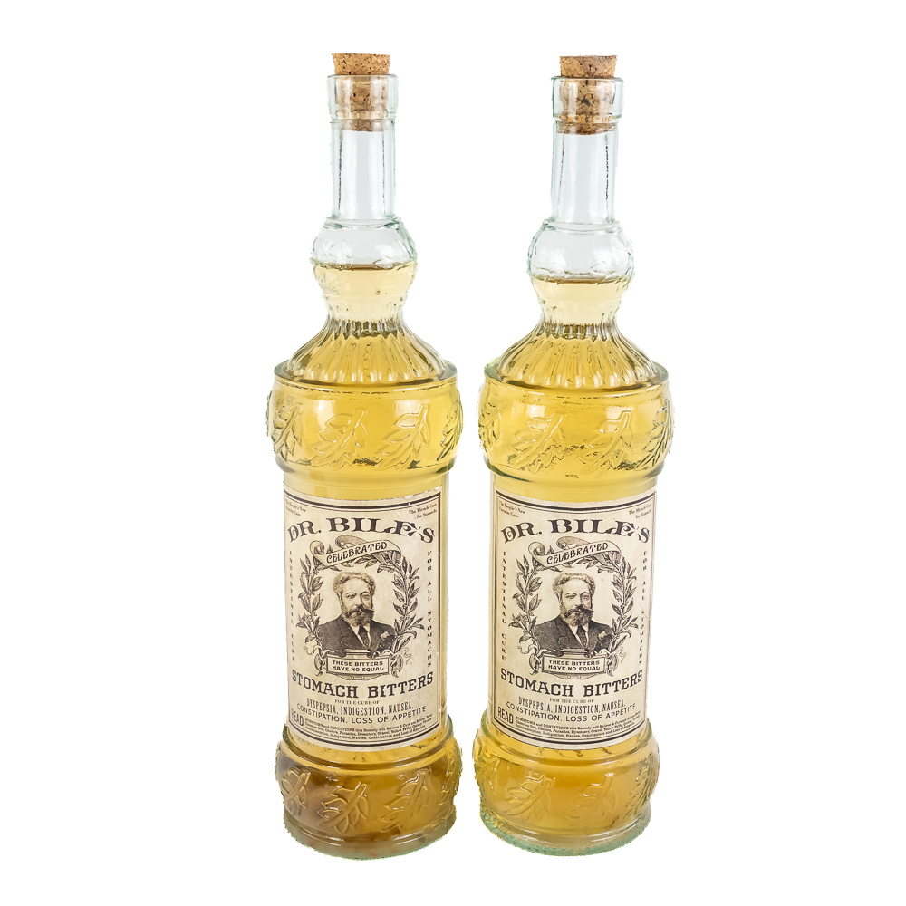 (4) Dr. Biles' Stomach Bitters Medicinal Tonic