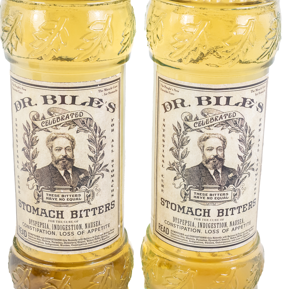 (4) Dr. Biles' Stomach Bitters Medicinal Tonic