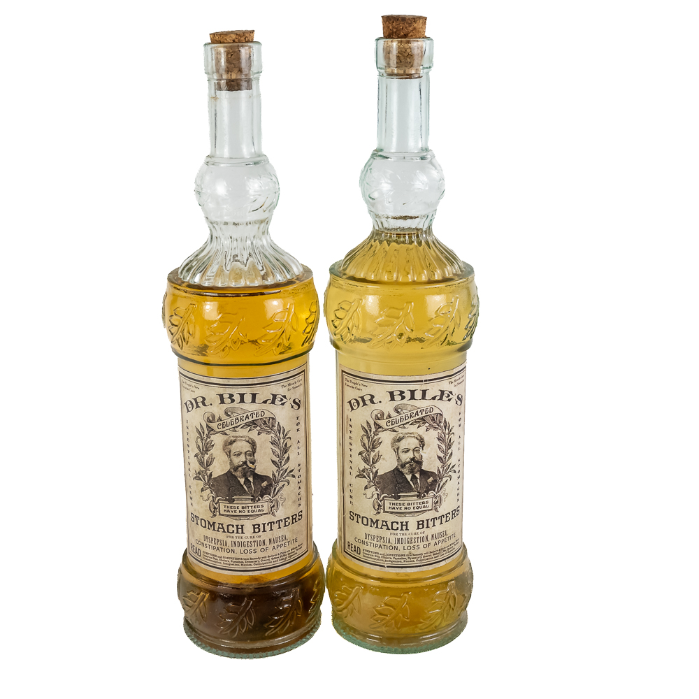 (4) Dr. Biles' Stomach Bitters Medicinal Tonic