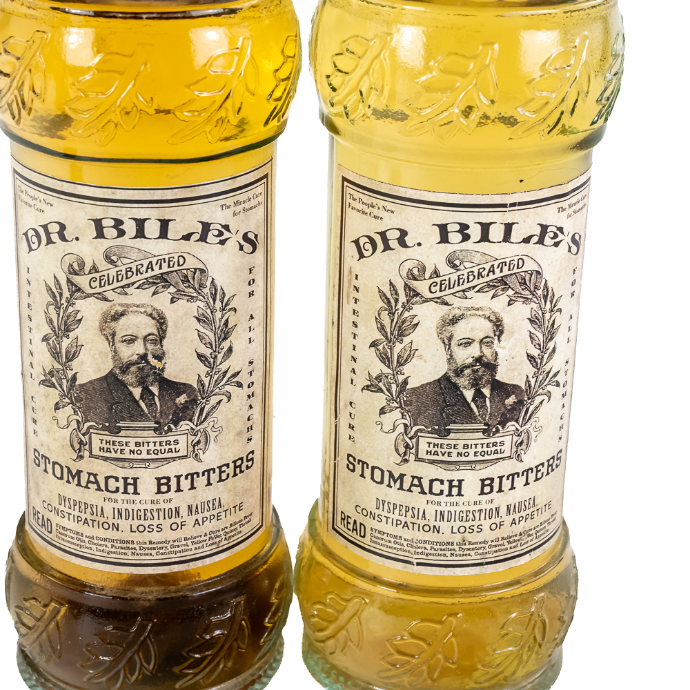 (4) Dr. Biles' Stomach Bitters Medicinal Tonic