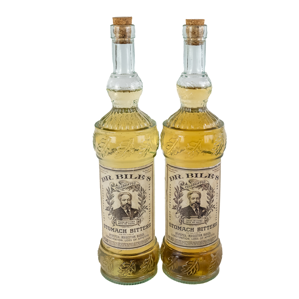 (4) Dr. Biles' Stomach Bitters Medicinal Tonic