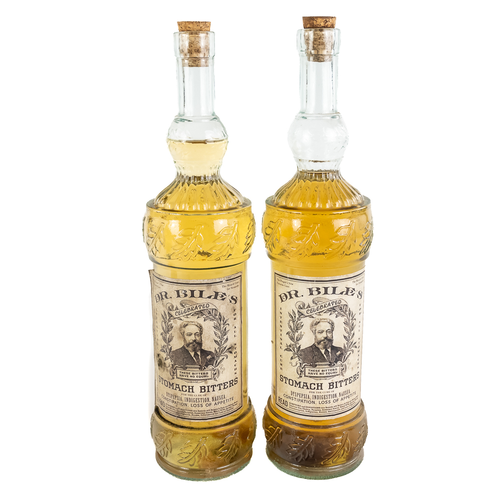(4) Dr. Biles' Stomach Bitters Medicinal Tonic