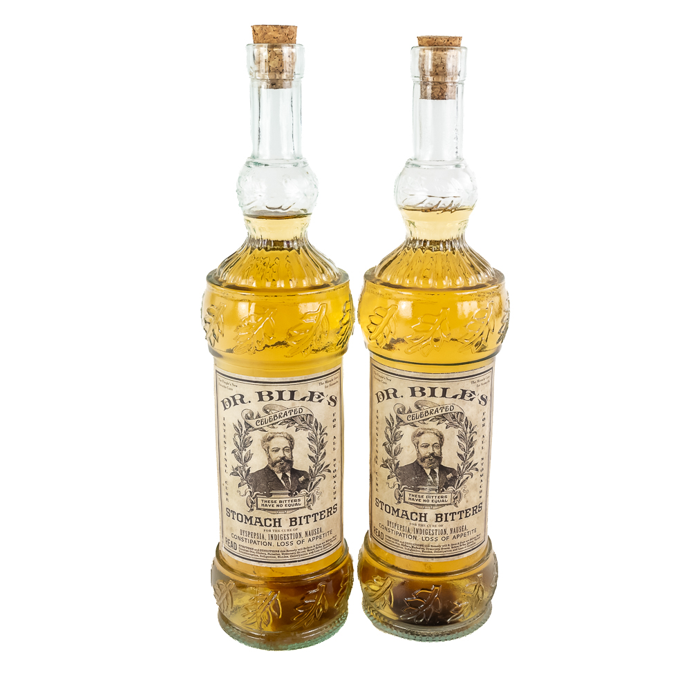 (4) Dr. Biles' Stomach Bitters Medicinal Tonic