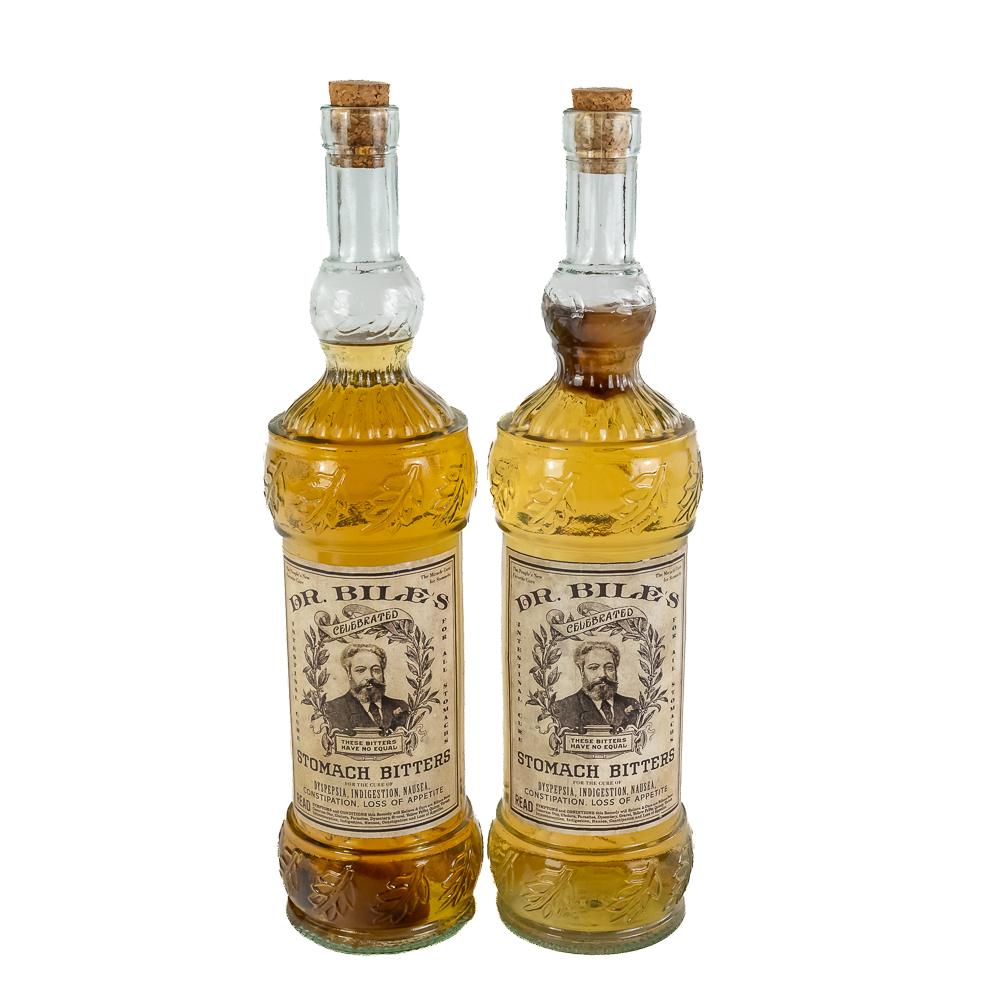 (4) Dr. Biles' Stomach Bitters Medicinal Tonic