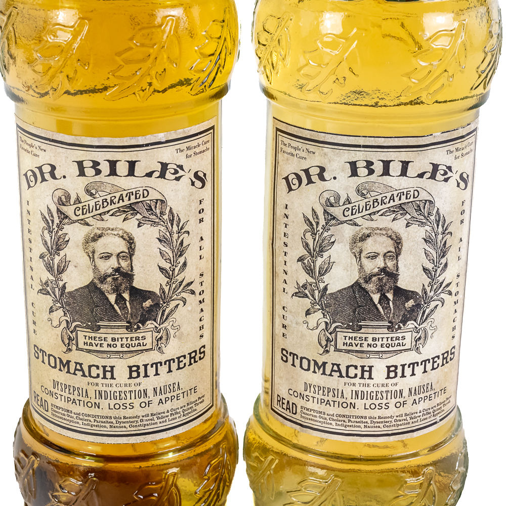(4) Dr. Biles' Stomach Bitters Medicinal Tonic