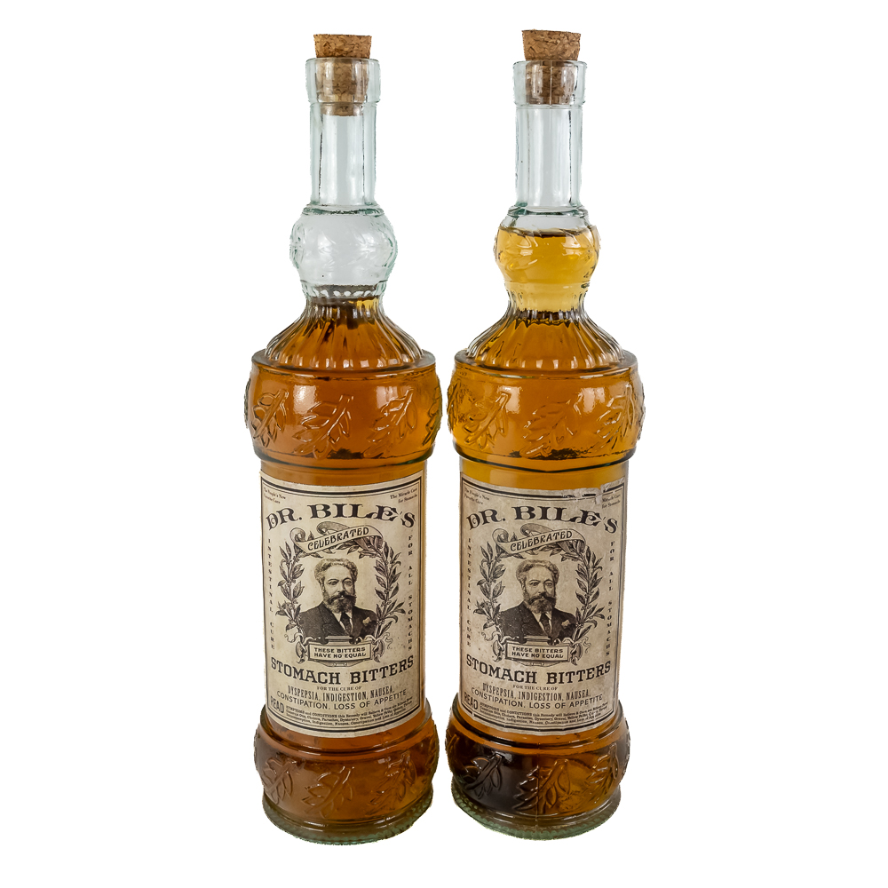 (4) Dr. Biles' Stomach Bitters Medicinal Tonic
