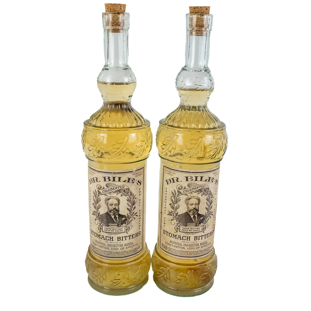 (4) Dr. Biles' Stomach Bitters Medicinal Tonic