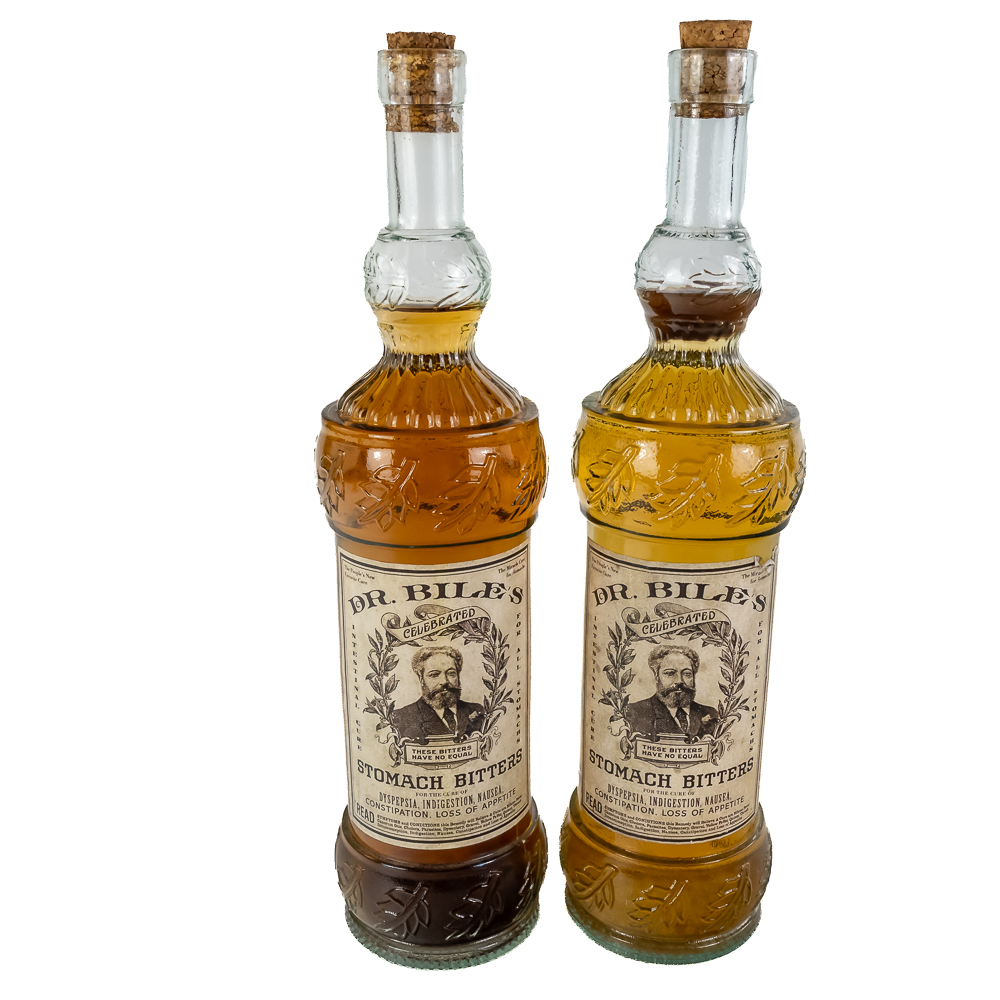 (4) Dr. Biles' Stomach Bitters Medicinal Tonic