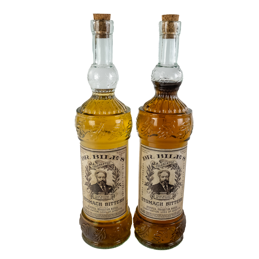 (4) Dr. Biles' Stomach Bitters Medicinal Tonic