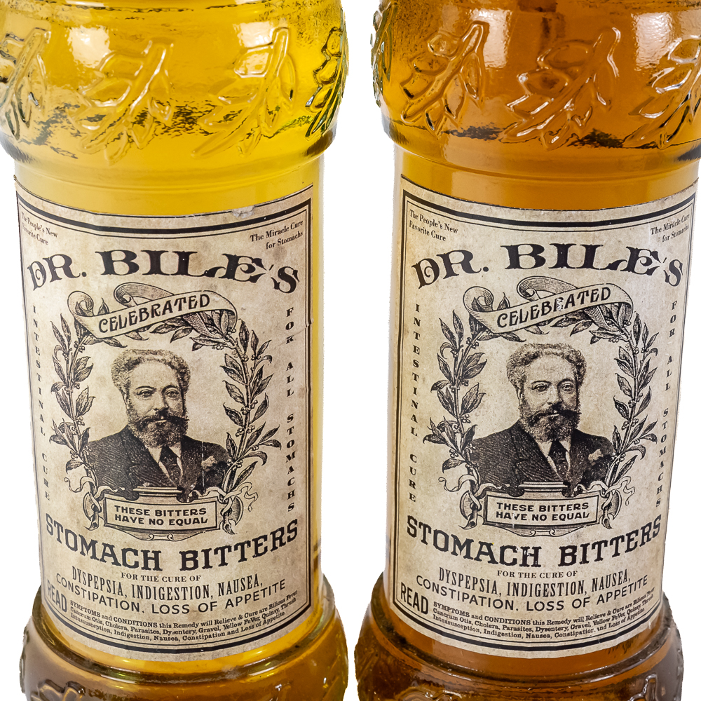 (4) Dr. Biles' Stomach Bitters Medicinal Tonic