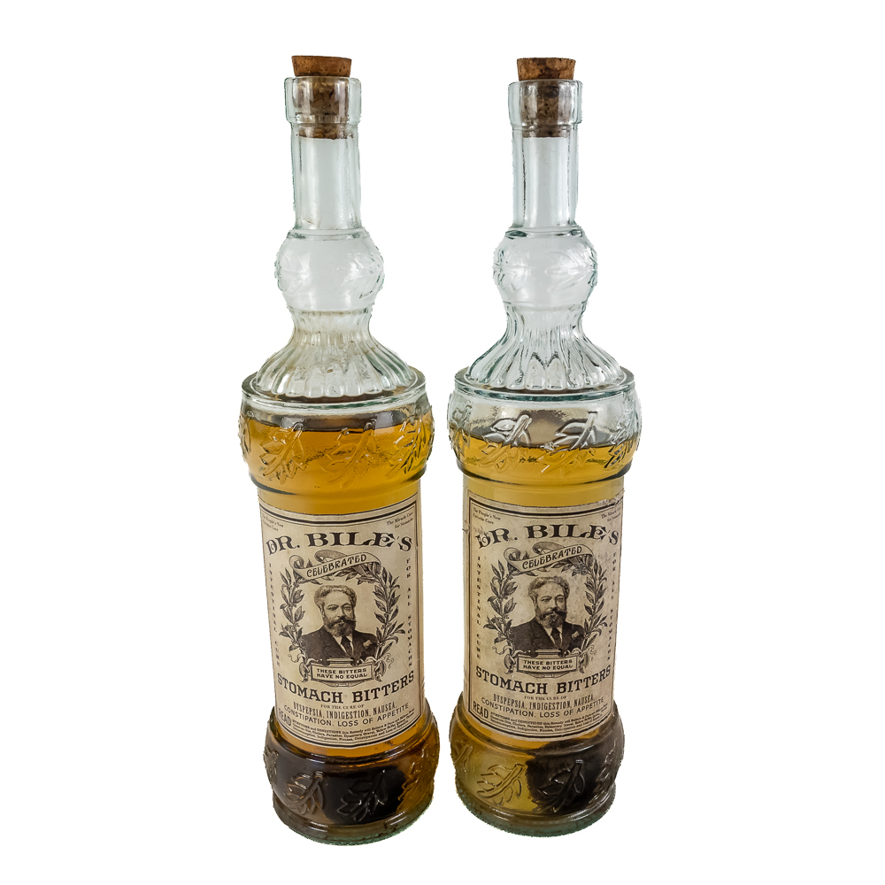 (4) Dr. Biles' Stomach Bitters Medicinal Tonic