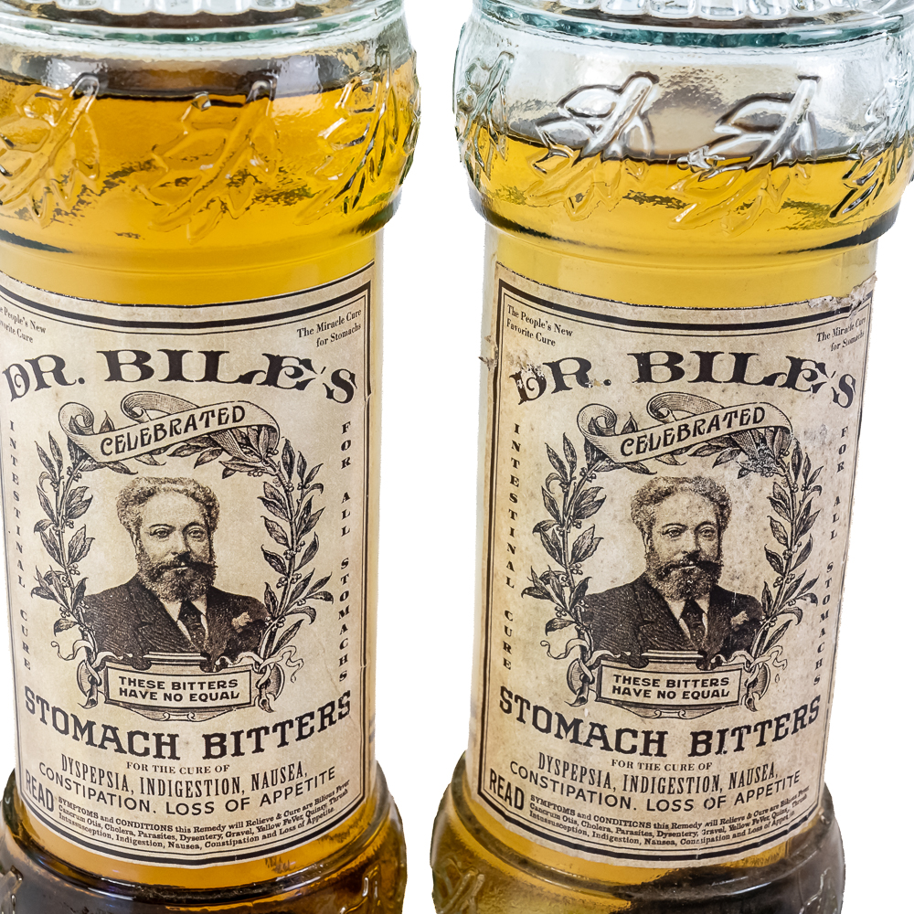 (4) Dr. Biles' Stomach Bitters Medicinal Tonic