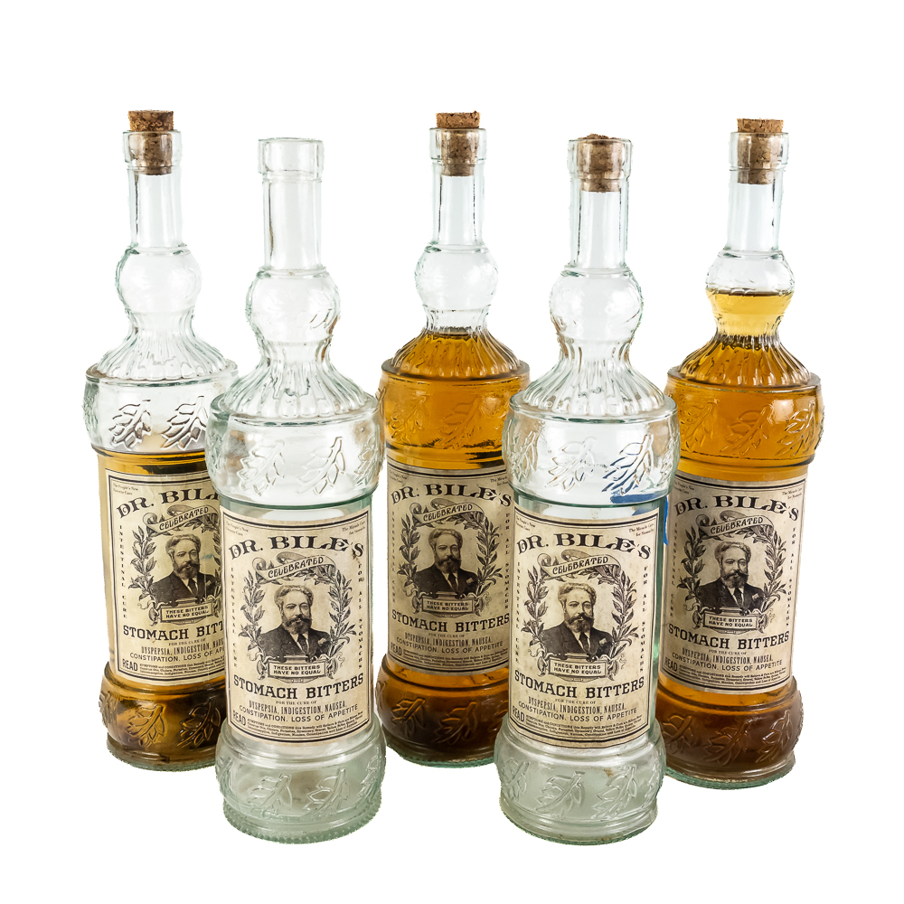 (5) Dr. Biles' Stomach Bitters Medicinal Tonic