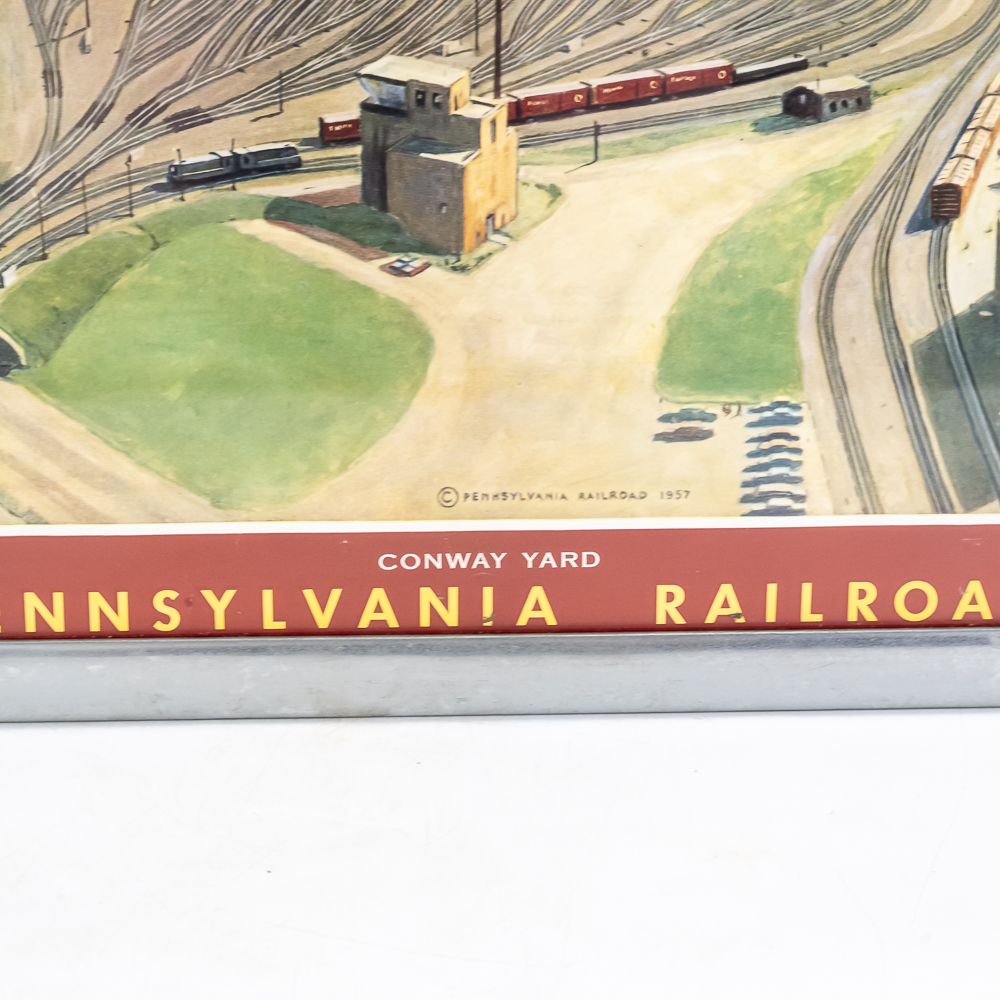 1957 Pennsylvania Railroad Wall Calendar Print
