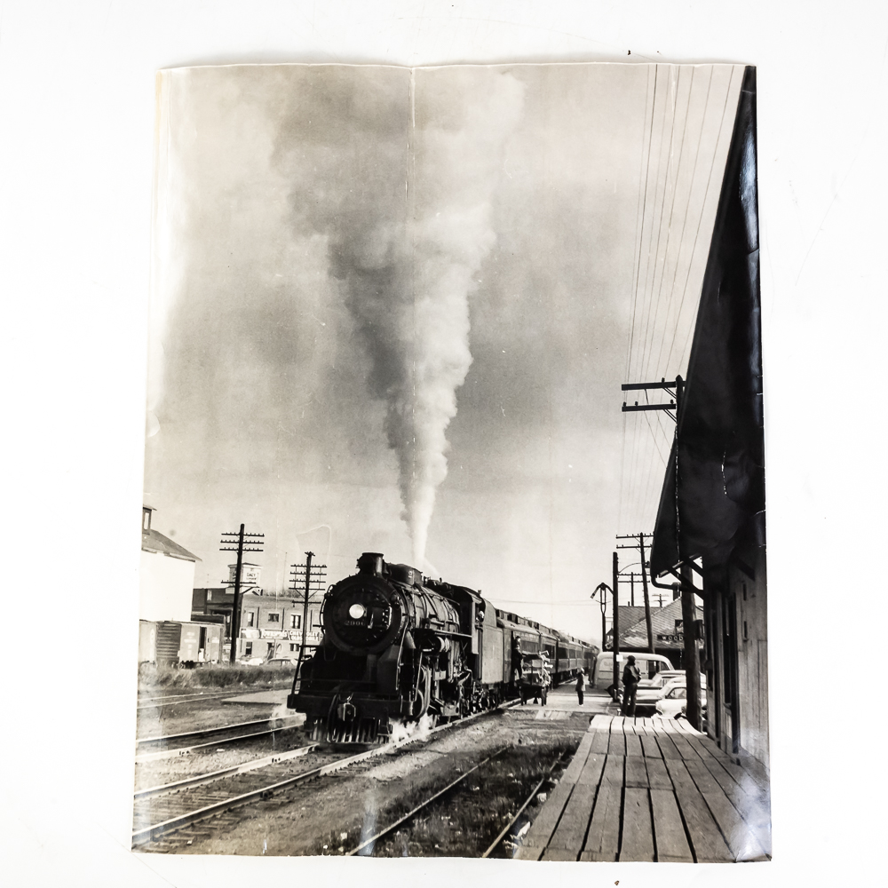 (3) Vintage Railroadiana Art Collection
