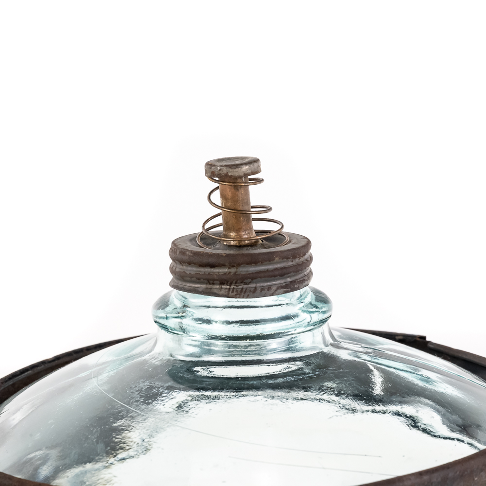 Antique Glass Kerosene Bottle