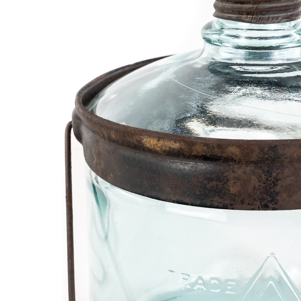 Antique Glass Kerosene Bottle