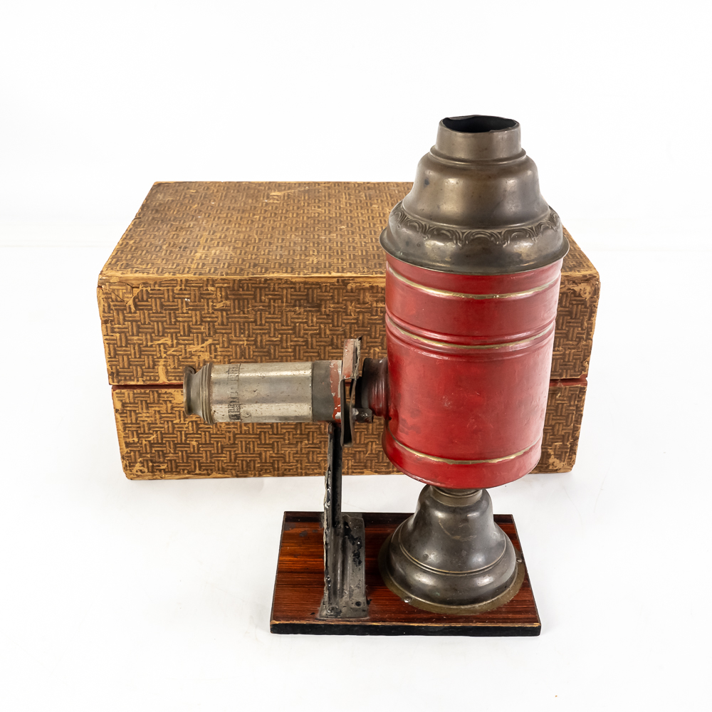 Antique German Magic Lantern Image Projector