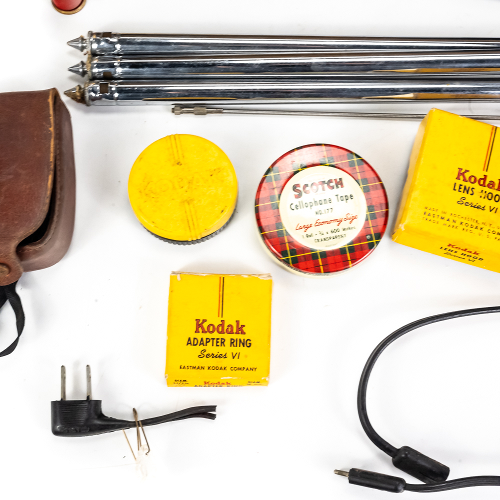 Vintage B&J Press Camera Kit & Accessories