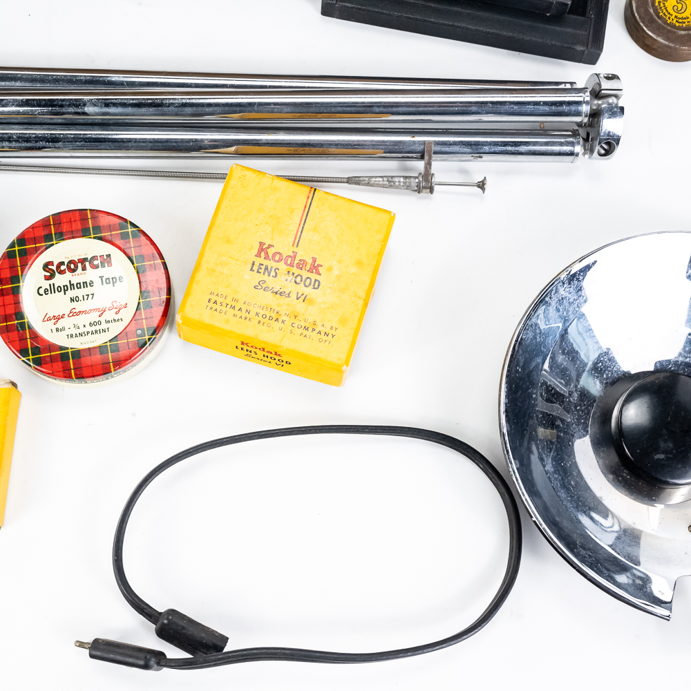 Vintage B&J Press Camera Kit & Accessories