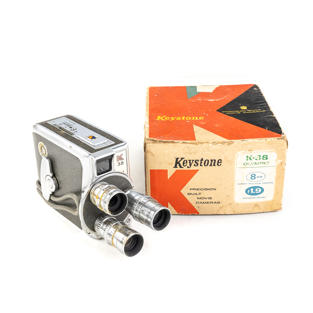 Keystone K-38 Olympic 8mm Movie Camera