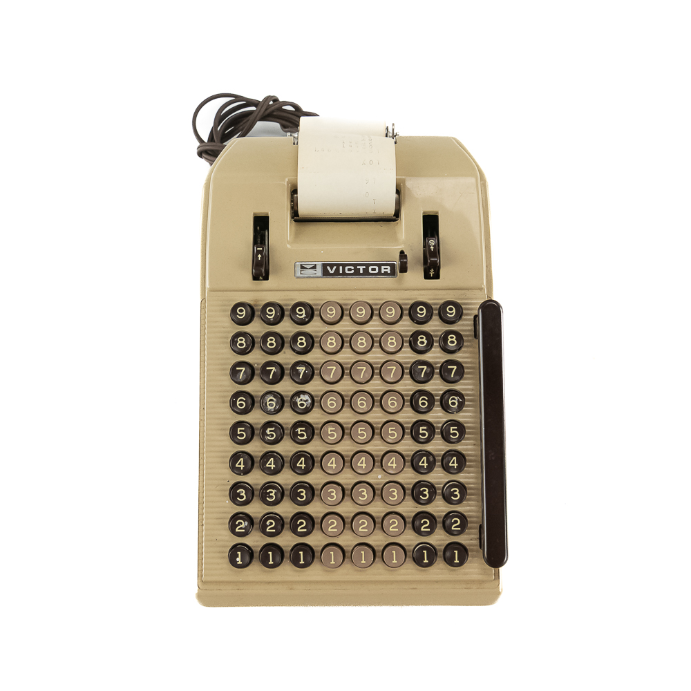 Victor Full-Keyboard Mechanical Adding Machine