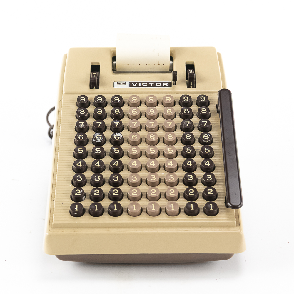 Victor Full-Keyboard Mechanical Adding Machine