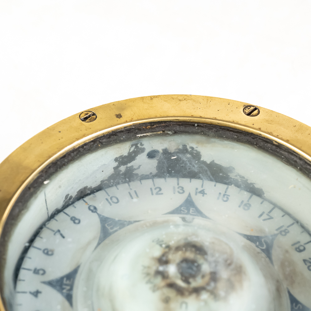 Vintage US Navy Maritime Binnacle Ship Compass
