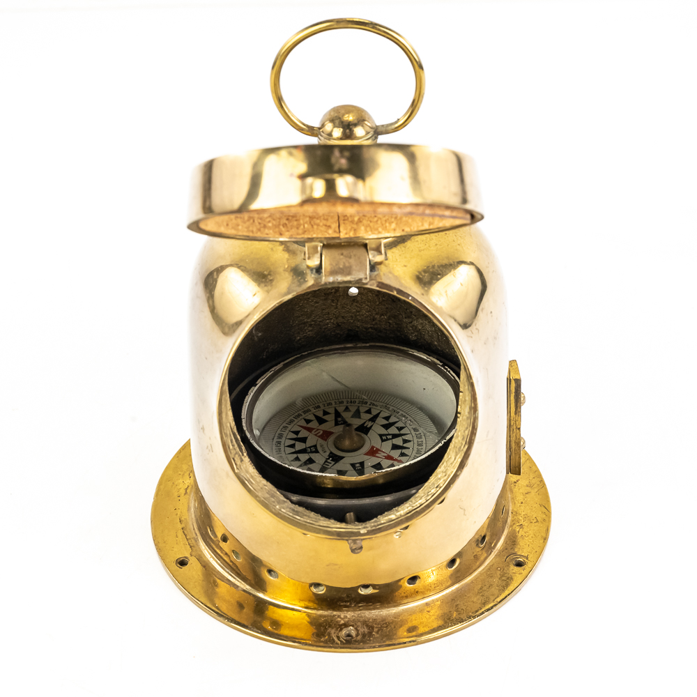Vintage Maritime Binnacle Compass