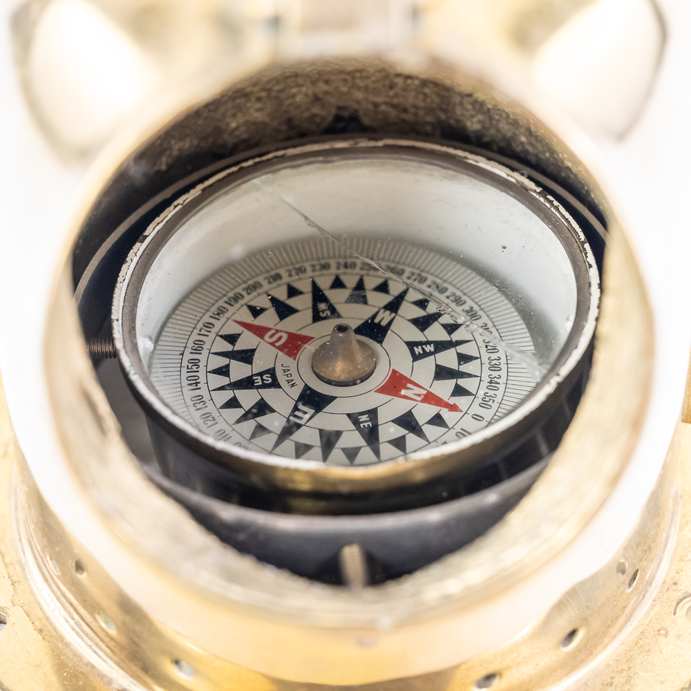 Vintage Maritime Binnacle Compass