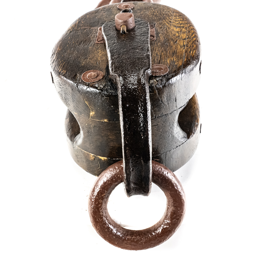 Nautical Maritime 1-Sheave Block and Pulley