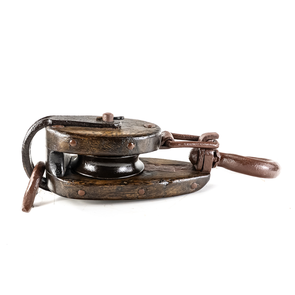 Nautical Maritime 1-Sheave Block and Pulley