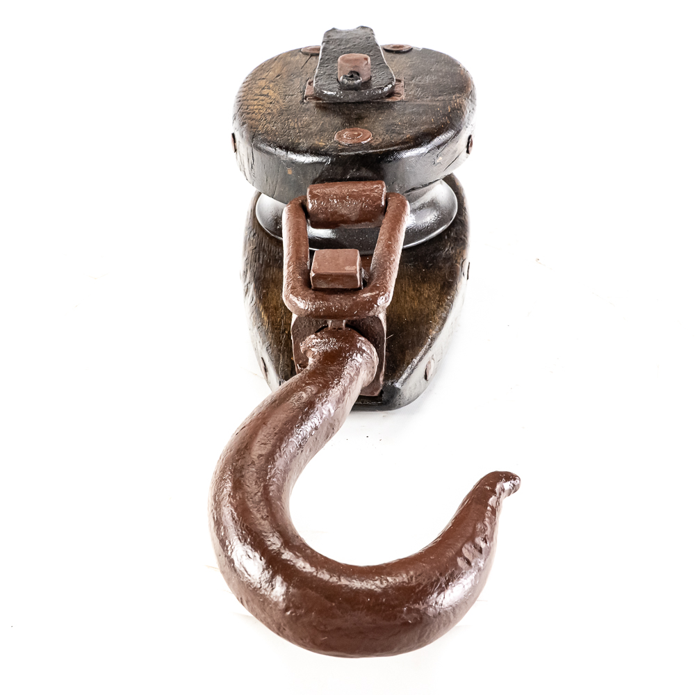 Nautical Maritime 1-Sheave Block and Pulley