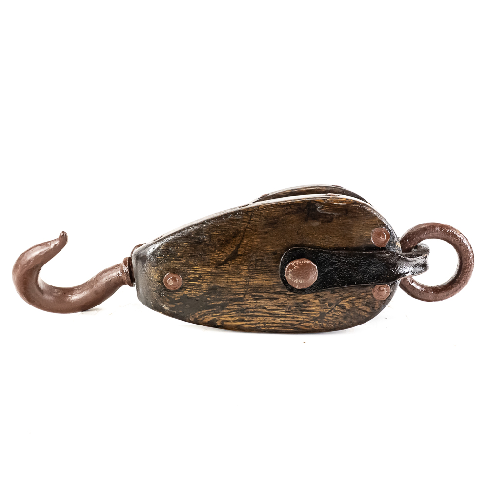 Nautical Maritime 1-Sheave Block and Pulley