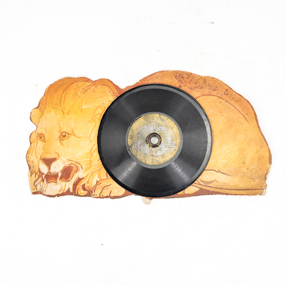 (2) Antique "I Am A Parrot & "I Am A Lion" Records