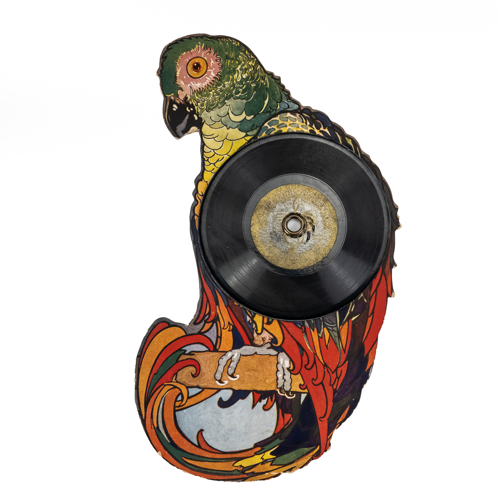 (2) Antique "I Am A Parrot & "I Am A Lion" Records